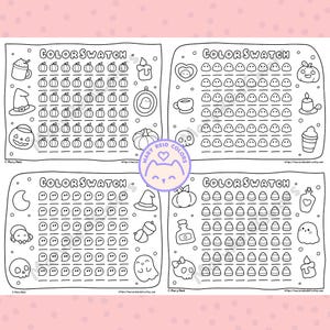 spooky coloring book