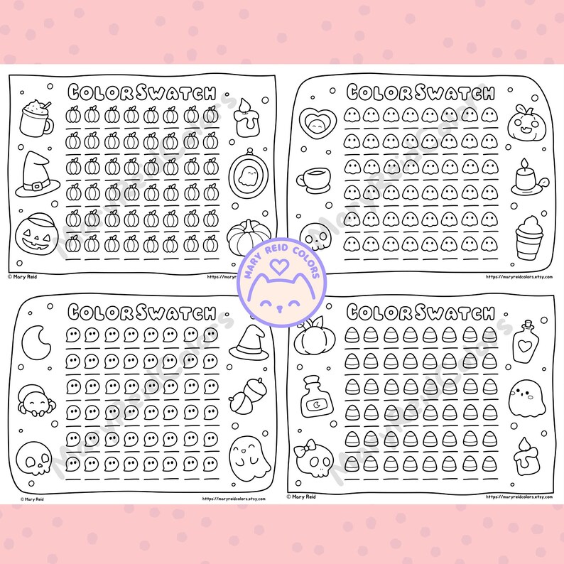 spooky coloring book