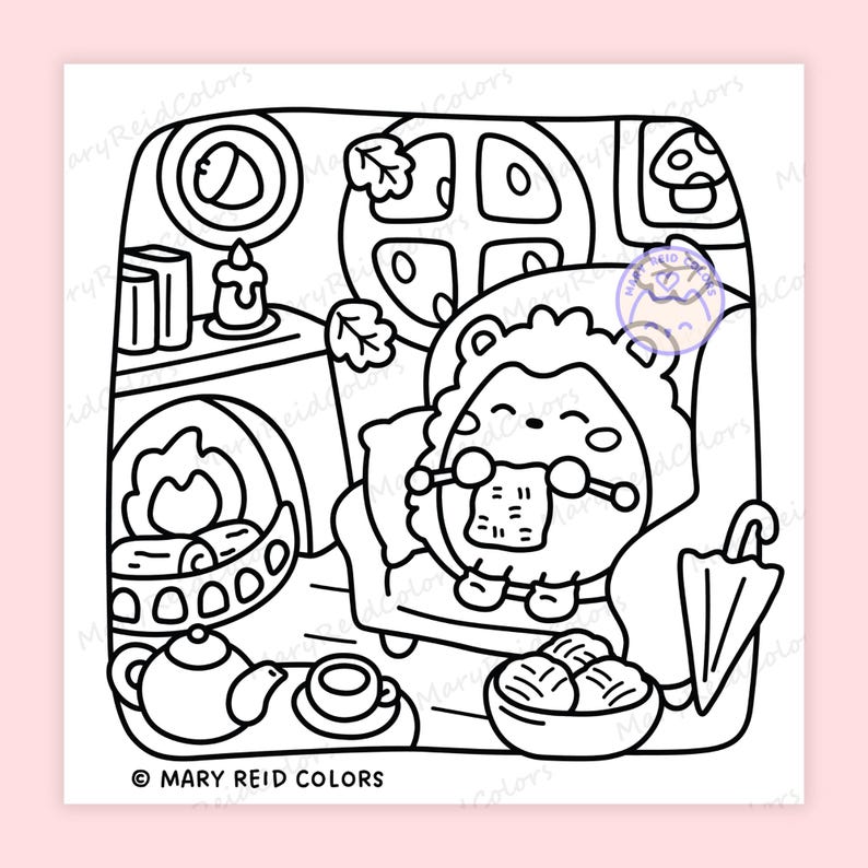 cute coloring book