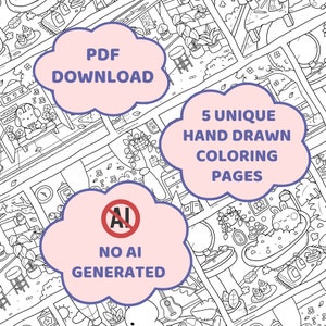 aesthetic coloring pages
