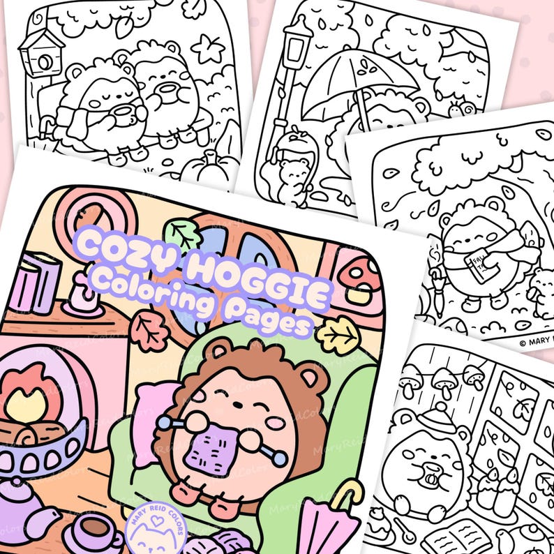 cozy coloring book