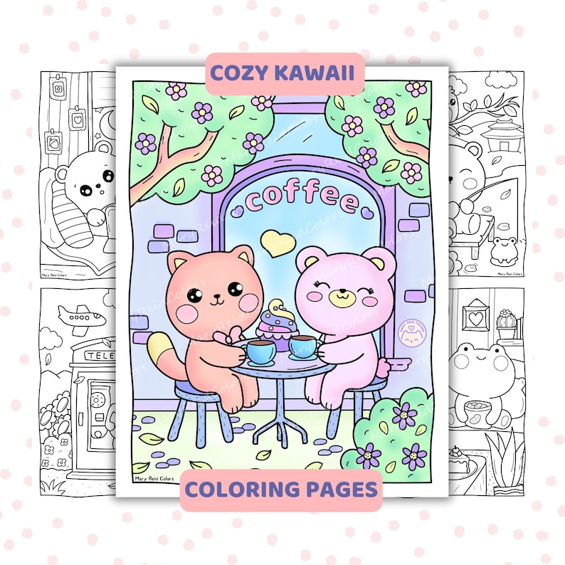 kawaii coloring pages