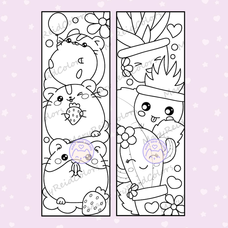 coloring bookmarks