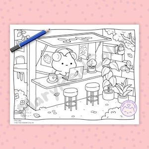 Japanese coloring pages