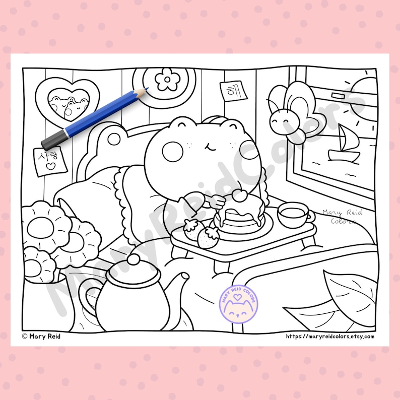 kawaii coloring book