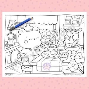cozy coloring pages
