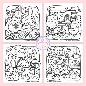 kawaii coloring pages