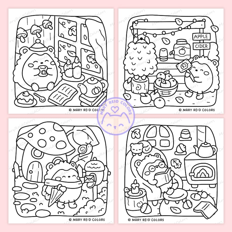 kawaii coloring pages