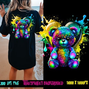 Dtf Png, png for shirt, Teddy Bear png for shirt designs, Png for sublimate, designs for urban design, hip hop png, dtf designs, oso design