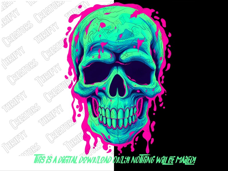 Skull png, png files, png for shirts, png designs, png bundle, png and svg, png sublimation, png sublimation, png sublimation trendy, hoodie Thrifty Creators
