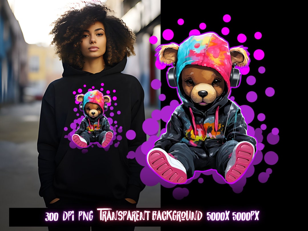Teddy Bear Png for Colorful Png Design. Png for Shirt, Sublimation ...