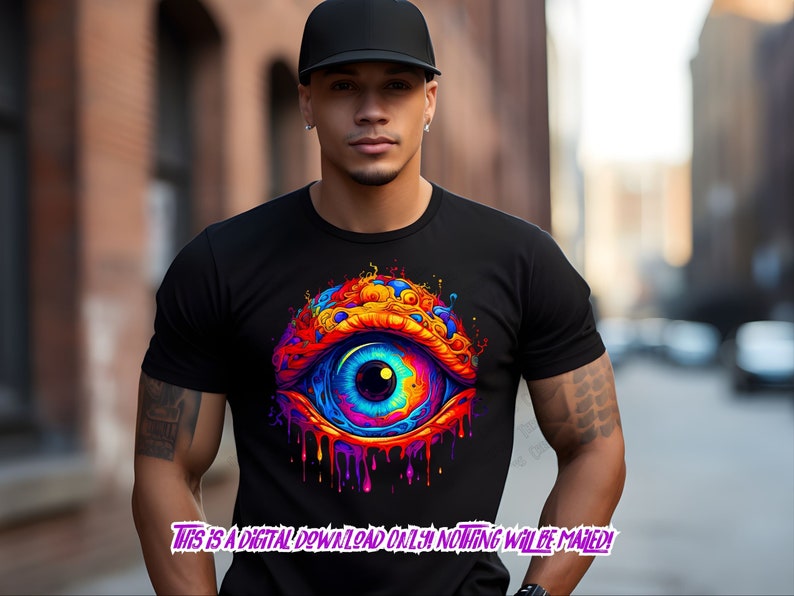Eyeball Hoodie designs and t-shirt designs for graphic tee png, png for shirt, dtf designs, hiphop, png for sublimate, t shirt design Thrifty Creators