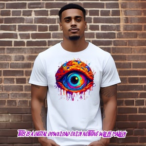 Eyeball Hoodie designs and t-shirt designs for graphic tee png, png for shirt, dtf designs, hiphop, png for sublimate, t shirt design Thrifty Creators