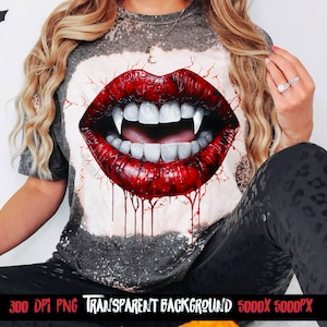 Vampire fangs dtf designs for shirt and sublimation designs for shirt, sublimation png for shirt, t shirt design, png file for sublimate