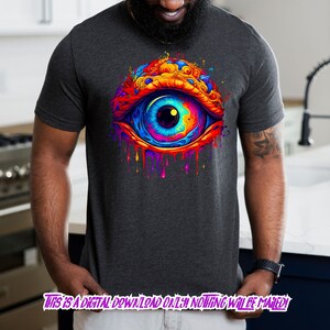 Eyeball Hoodie designs and t-shirt designs for graphic tee png, png for shirt, dtf designs, hiphop, png for sublimate, t shirt design Thrifty Creators