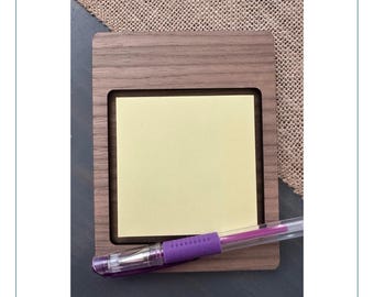 Sticky Note Holder SVG Digital File Laser Cut File for Glowforge