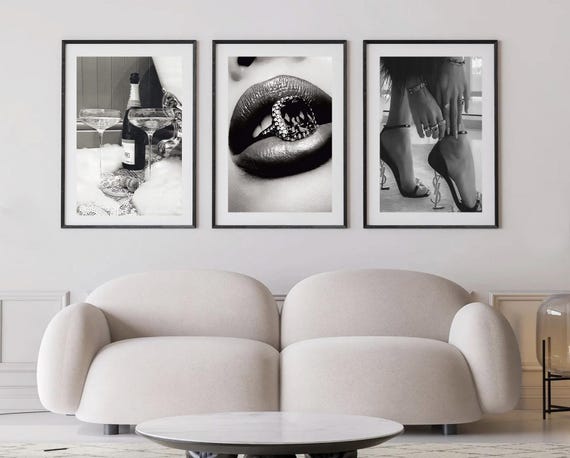 Vintage High Fashion Set of 3