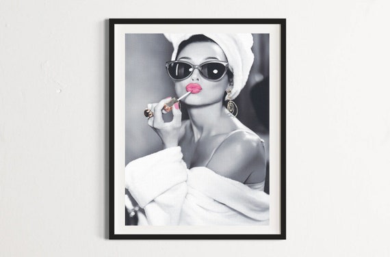 Audrey Hepburn vintage makeup queen