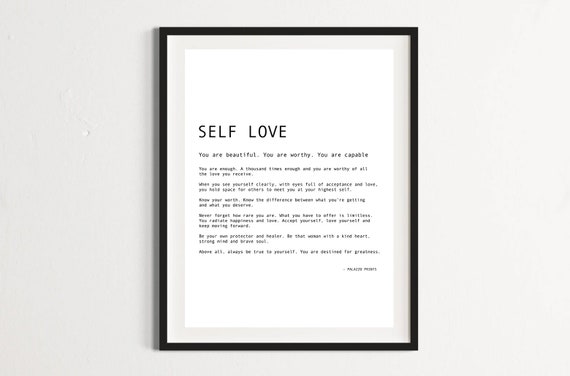 Self love
