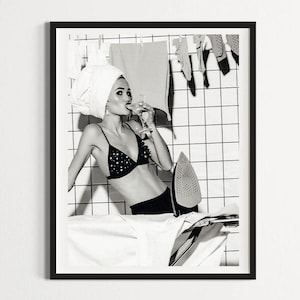 Vintage fashion poster, black and white vintage photography poster, fashion poster, luxury fashion photo, fashion wall art, vintage photo