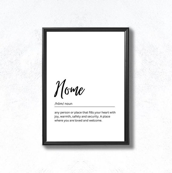 Minimalist Home Quote