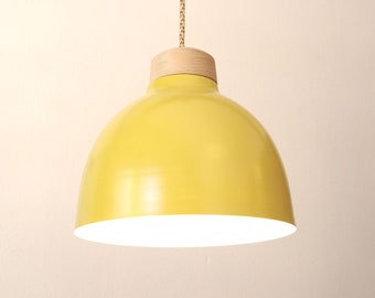 mustard broca hanging lamp color wood contemporary pendant ceiling lamp