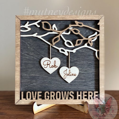 Couples Gift Wedding Decor Wedding Gift Personalized Etsy