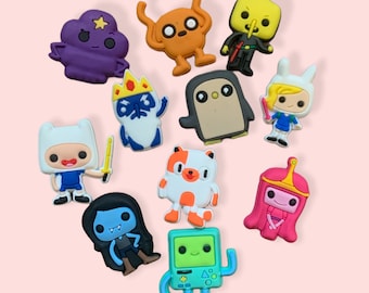 adventure time croc charms