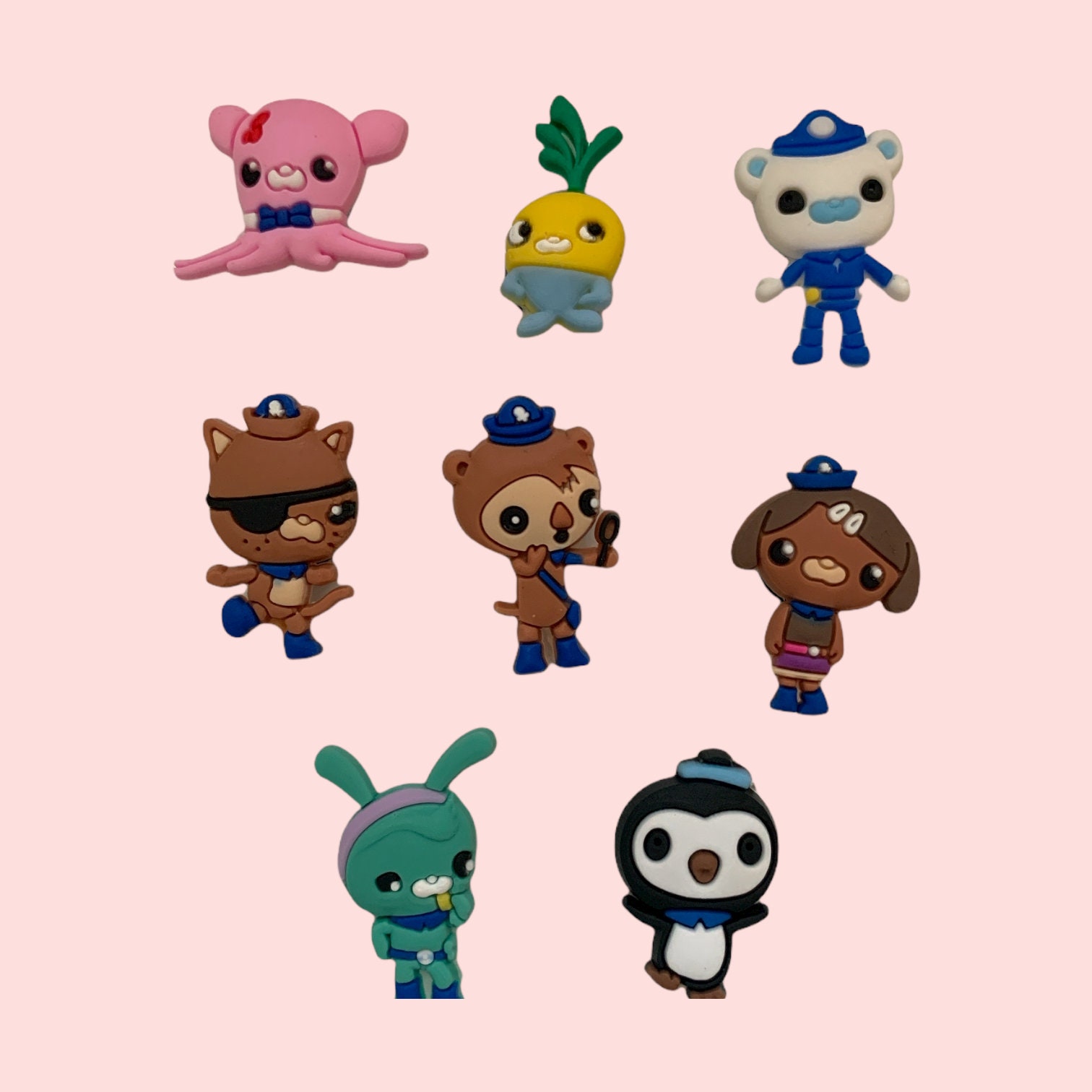 Octonauts Shoe Charms Set of 8 - Etsy UK Octonauts Shoe Charms Set of 8 - Etsy UK