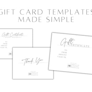 Editable Gift Certificate Template Printable Gift Voucher Download Printable Voucher Editable Gift Card Printable Marketing Certificate