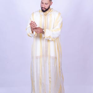 Handmade Moroccan Jabador, wedding djellaba, wedding robe, nikkah outfit, moroccan jabador, muslim wedding dress, nikah jabador, jabador men