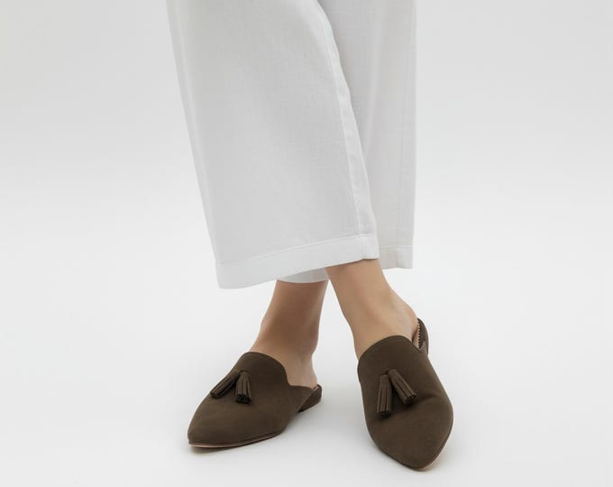 Marrakech Tassel Babouche – Premium Artisan Slippers