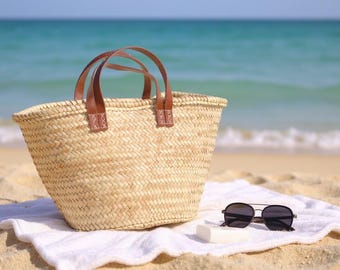 Coastal Breeze Straw Tote