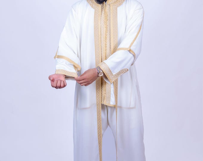 Moroccan Jabador for men 3 pieces for wedding
