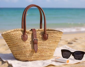 Havana Luxe Straw Tote