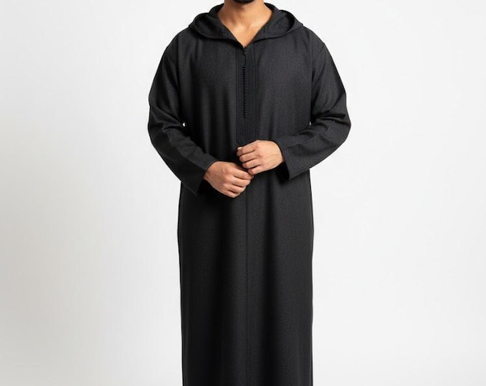 Winter Mlifa hooded thobe for men