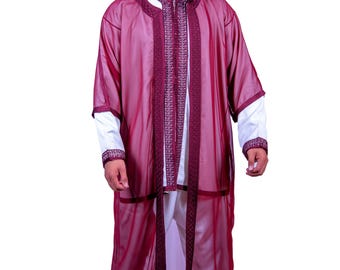 Jabador for men 3 pieces - Garnet