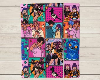 Demon Kpop Singers Book Sleeve (Large)