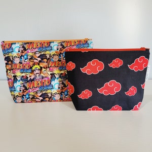 Ninja Cloud Zippered Pouch Set