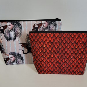 Dragon Mom Zippered Pouch Set