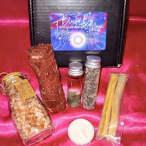 Spiritual Kit, Blessing Cleansing & Protection Kit, Ritual kit, Home Blessing, Positive Energy, Haunting kit, Clear Dispel Negative Energy,