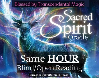 Same Hour Oracle Card Reading: Blind or Open Psychic Guidance