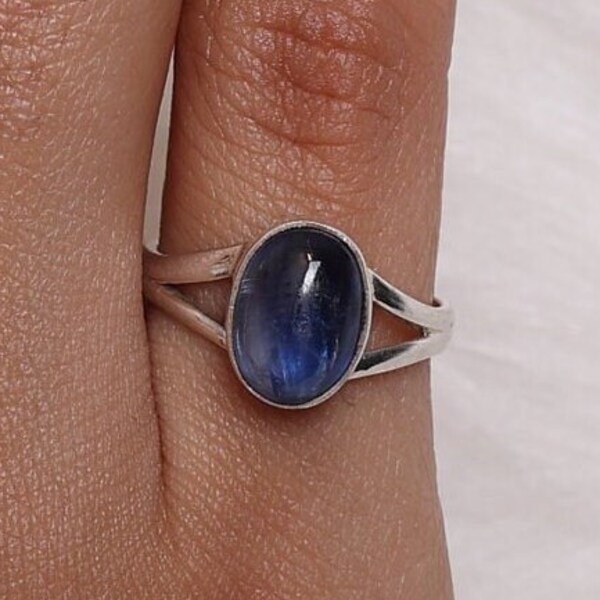 Kyanite Silver 950 Ring