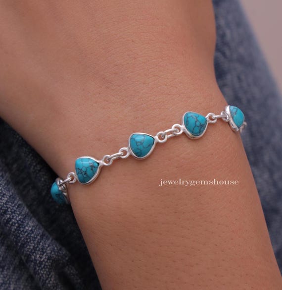 Infinity Pulsera de piedra natal para mujer, pulsera de plata Infinity Pulsera de piedra natal para mujer, pulsera de plata