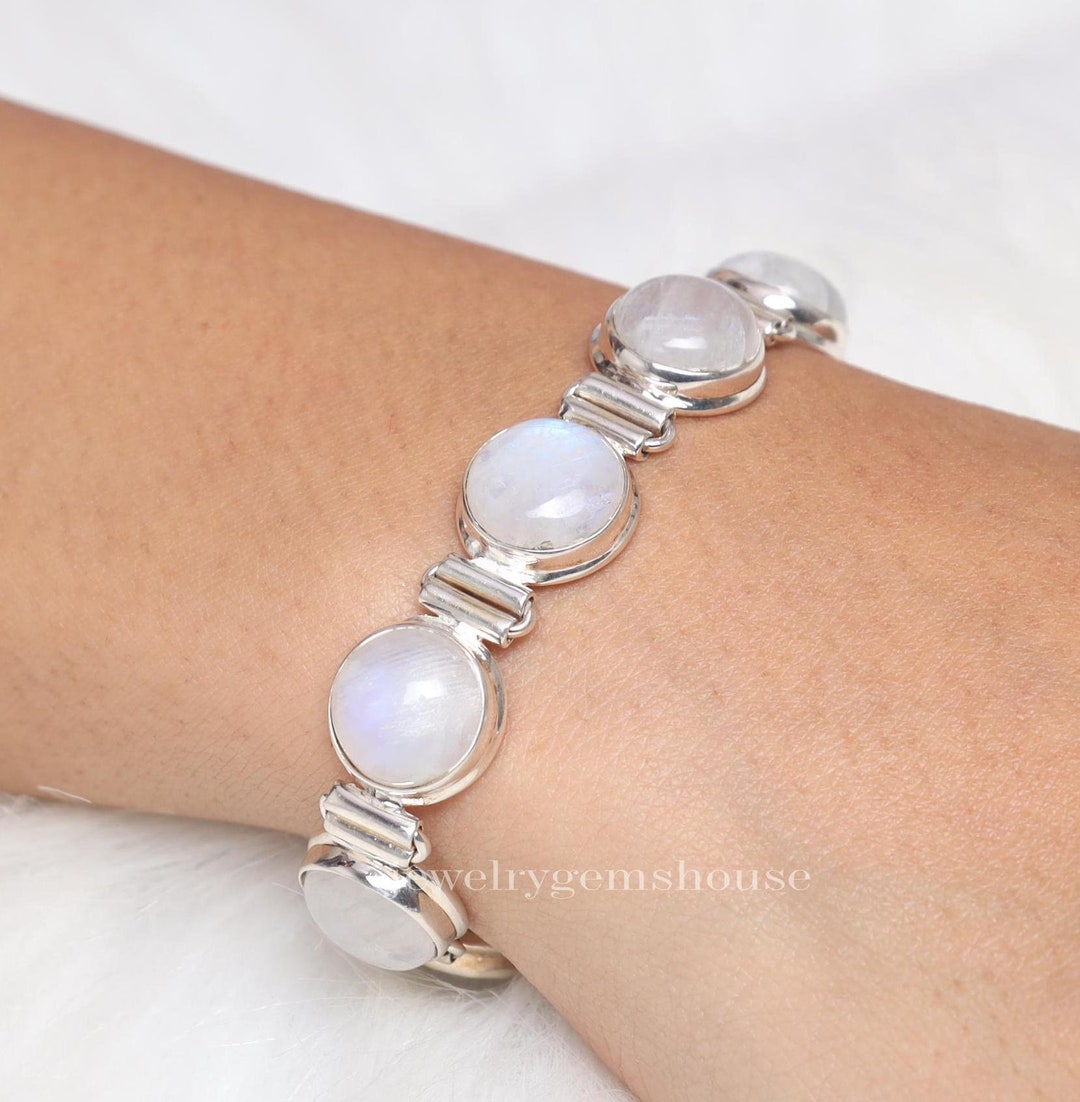 ★rosemont★ SILVER bracelet (July birthstone) RC0347 Sterling Silver July Birthstone Bracelet | Say It With