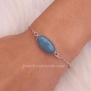 Troilitkvartsarmband, 925 massivt sterlingsilverarmband, armband i helande kristall, bohemiska smycken, handgjort armband, födelsedagspresent