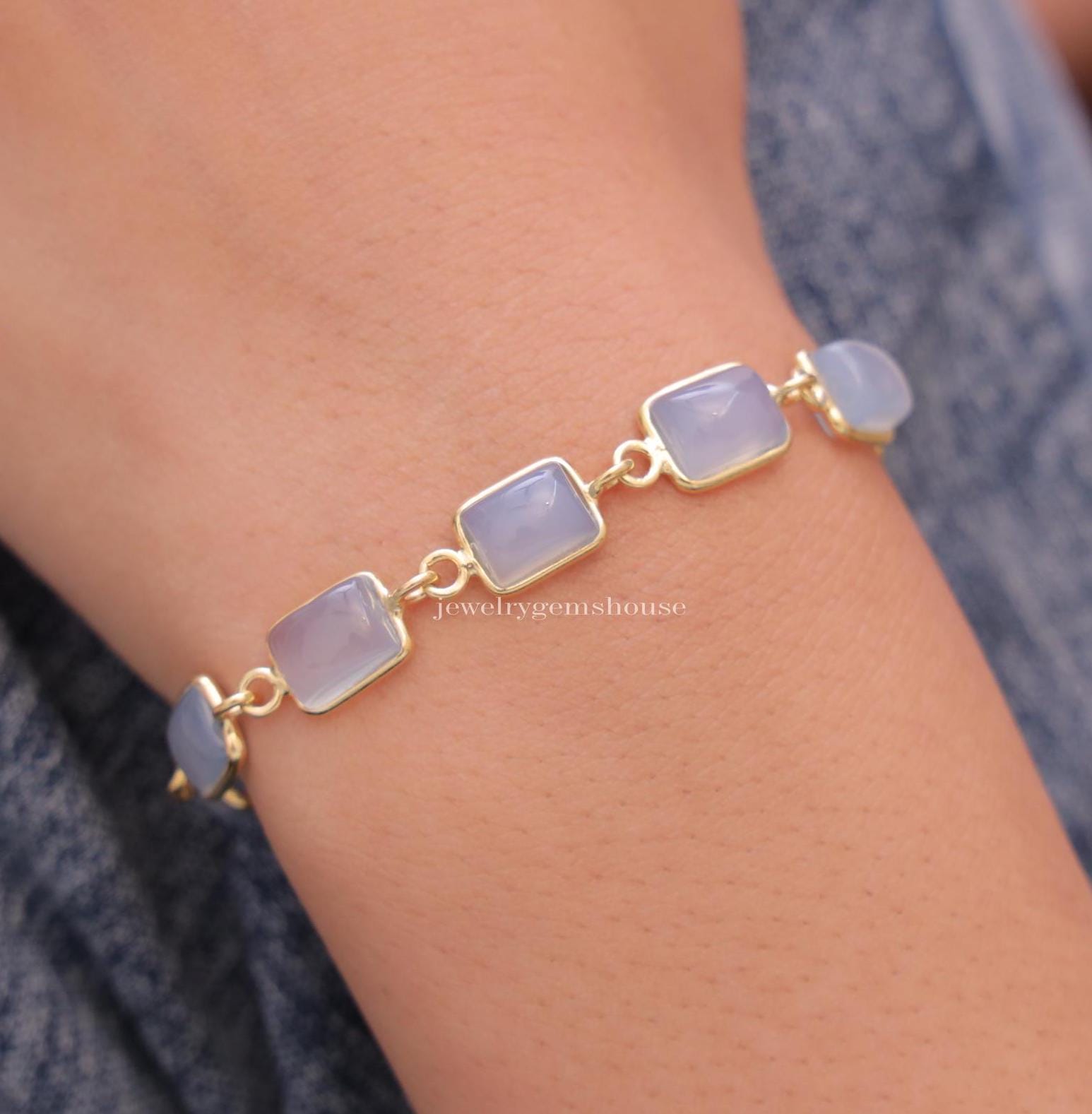 Van Cleef Bracelet Chalcedony