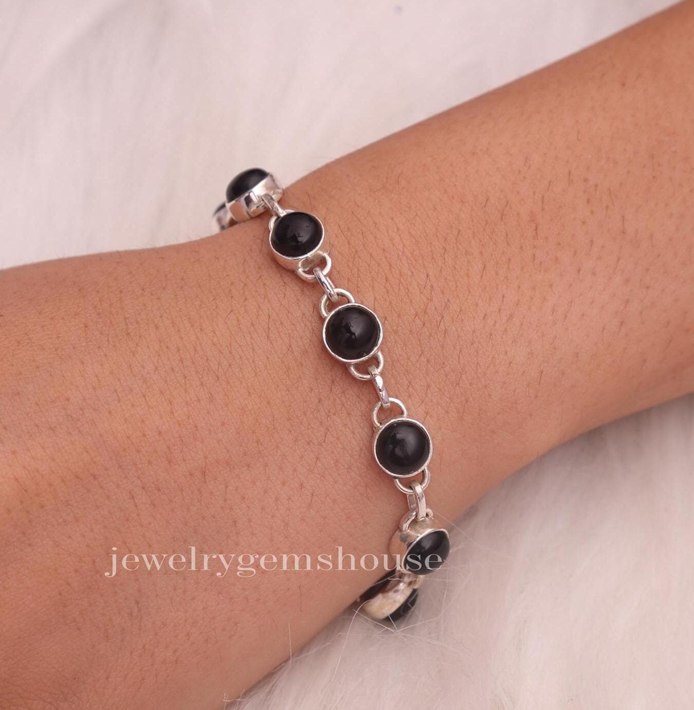 IKE アイケーイー BLACK ONYX BRACELET IKE アイケーイー BLACK ONYX BRACELET IKE アイケーイー BLACK