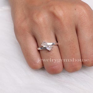 Rainbow Moonstone Ring, 925 Sterling Sliver Ring, Gemstone Ring, Boho Handmade Jewelry, June Birthstone, Women Silver Ring, Minimalist Ring