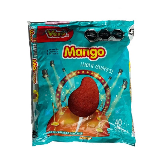 Vero Mango Paleta con Chile 40-Piece Pack Count